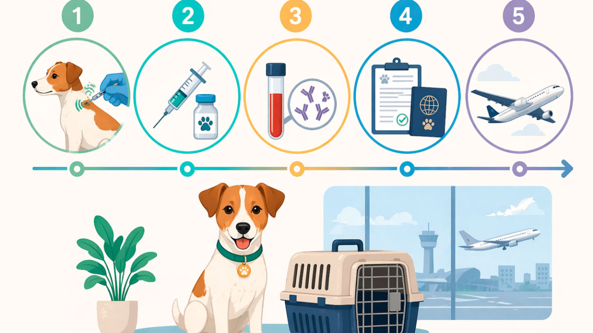 Perro-viajando-en-avión-hacia-España