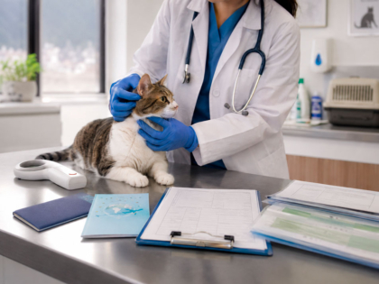 veterinario-revisando-cuidadosamente-a-un-gato-antes-de-un-viaje-internacional